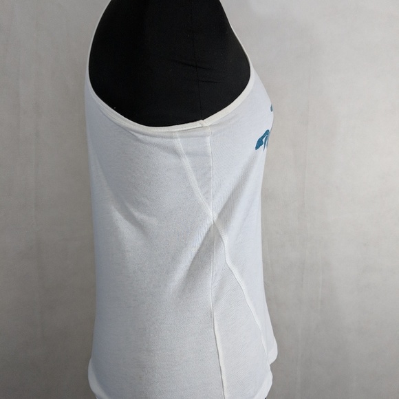 Unicorn Color Run Tank Rainbow Cotton White Cute - Picture 8 of 8